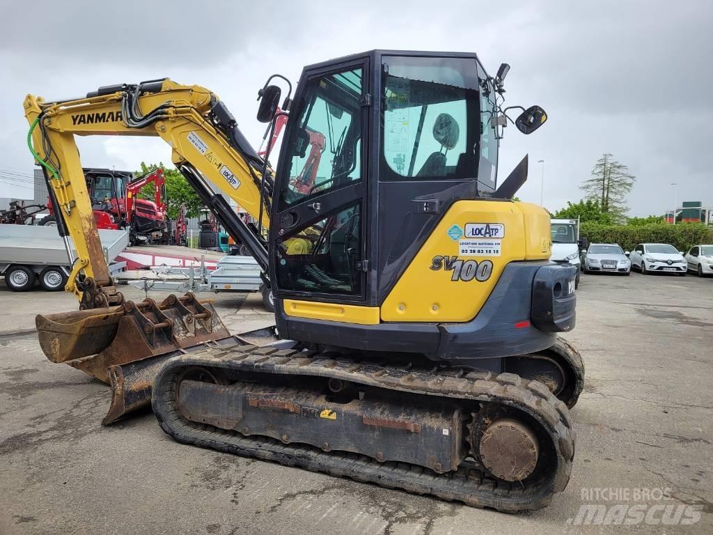 Yanmar SV100-2PB Midi rýpadlá 7 t - 12 t