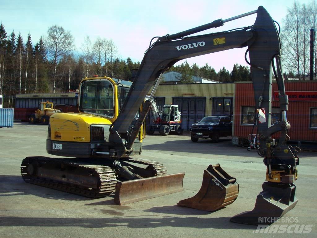 Volvo ECR 88 Midi rýpadlá 7 t - 12 t
