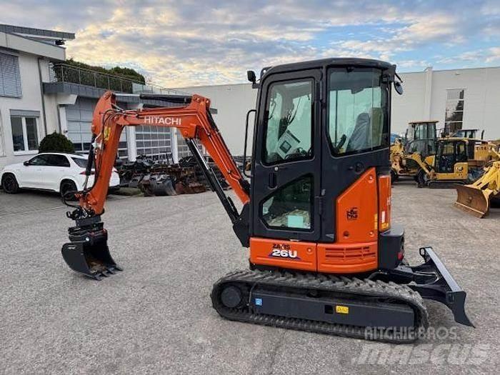 Hitachi ZX26 U-6 Mini rýpadlá < 7t