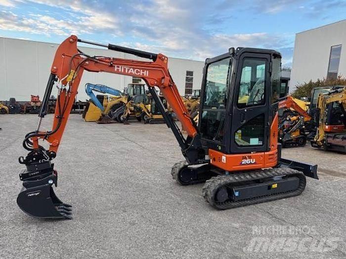 Hitachi ZX26 U-6 Mini rýpadlá < 7t