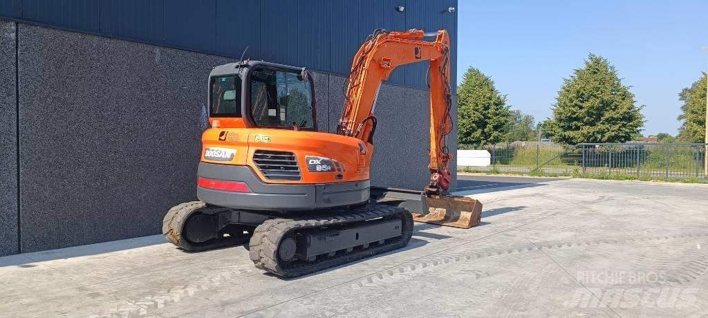 Doosan DX 85 R-3 Midi rýpadlá 7 t - 12 t