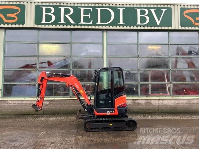 Kubota U 27-4 Mini rýpadlá < 7t