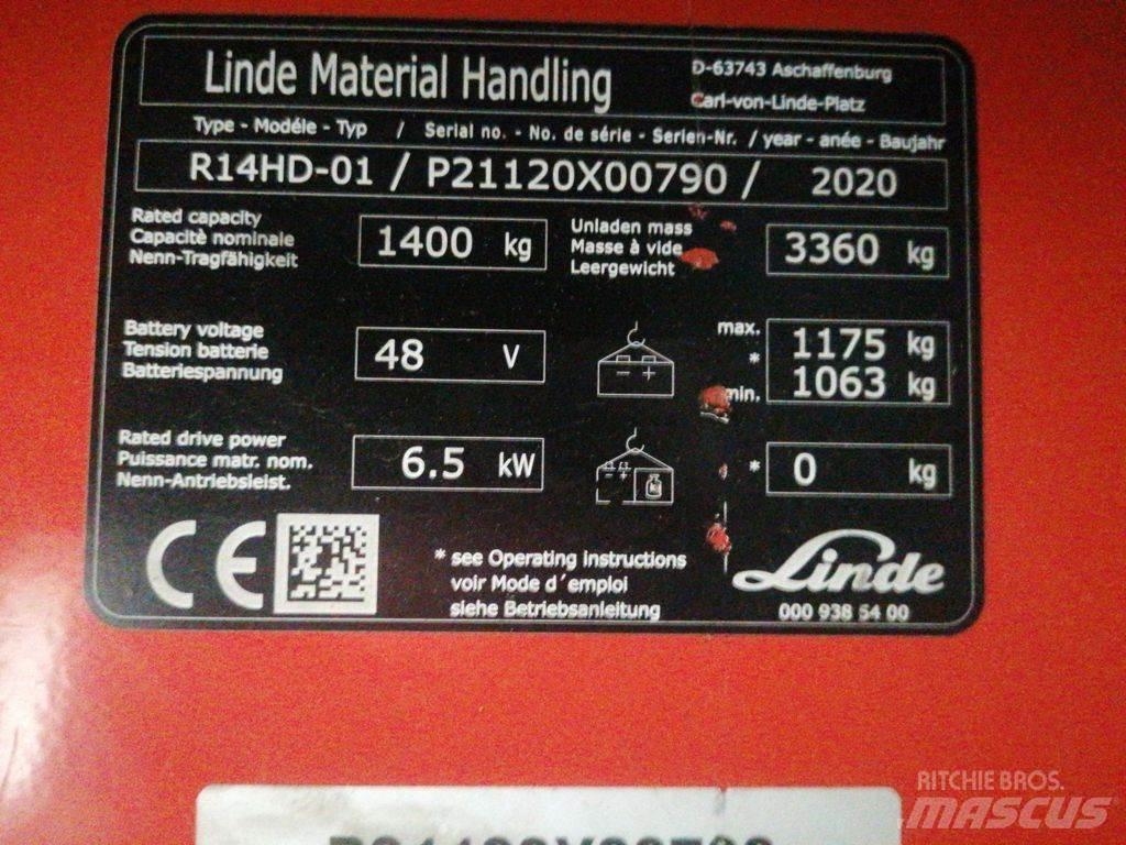 Linde R14HD-01 Retraky