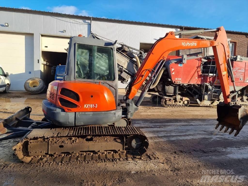 Kubota KX 161-3 A Mini rýpadlá < 7t