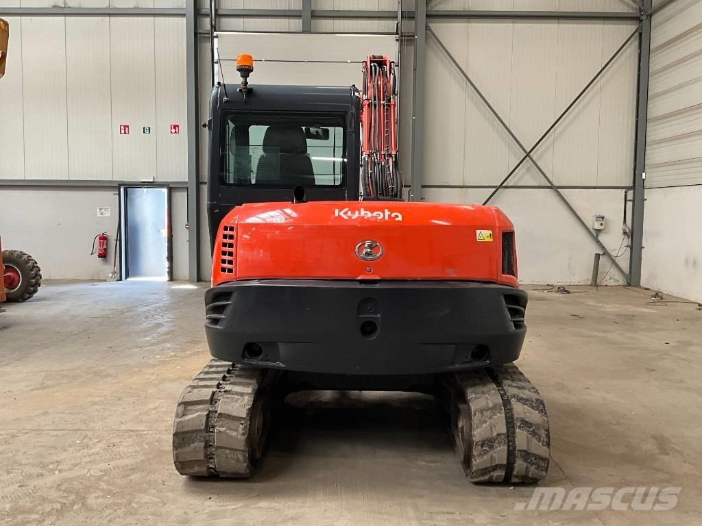 Kubota KX 080-4 Midi rýpadlá 7 t - 12 t