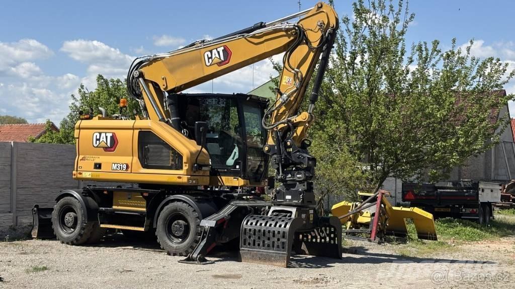CAT M 319 Kolesové rýpadlá