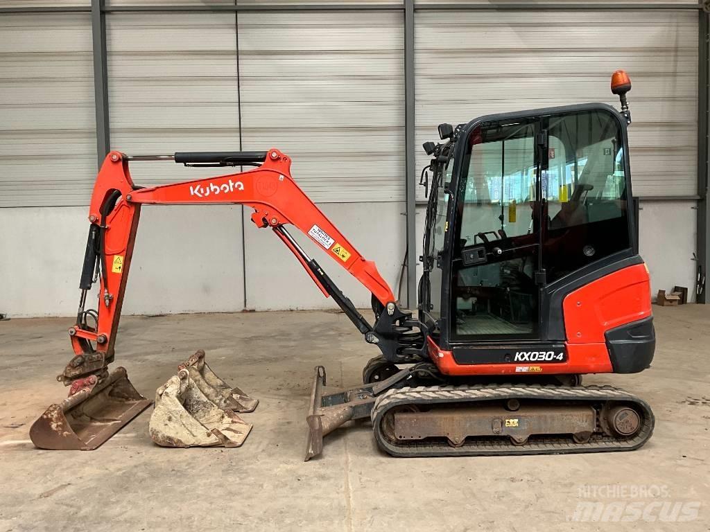 Kubota KX 030-4 Mini rýpadlá < 7t