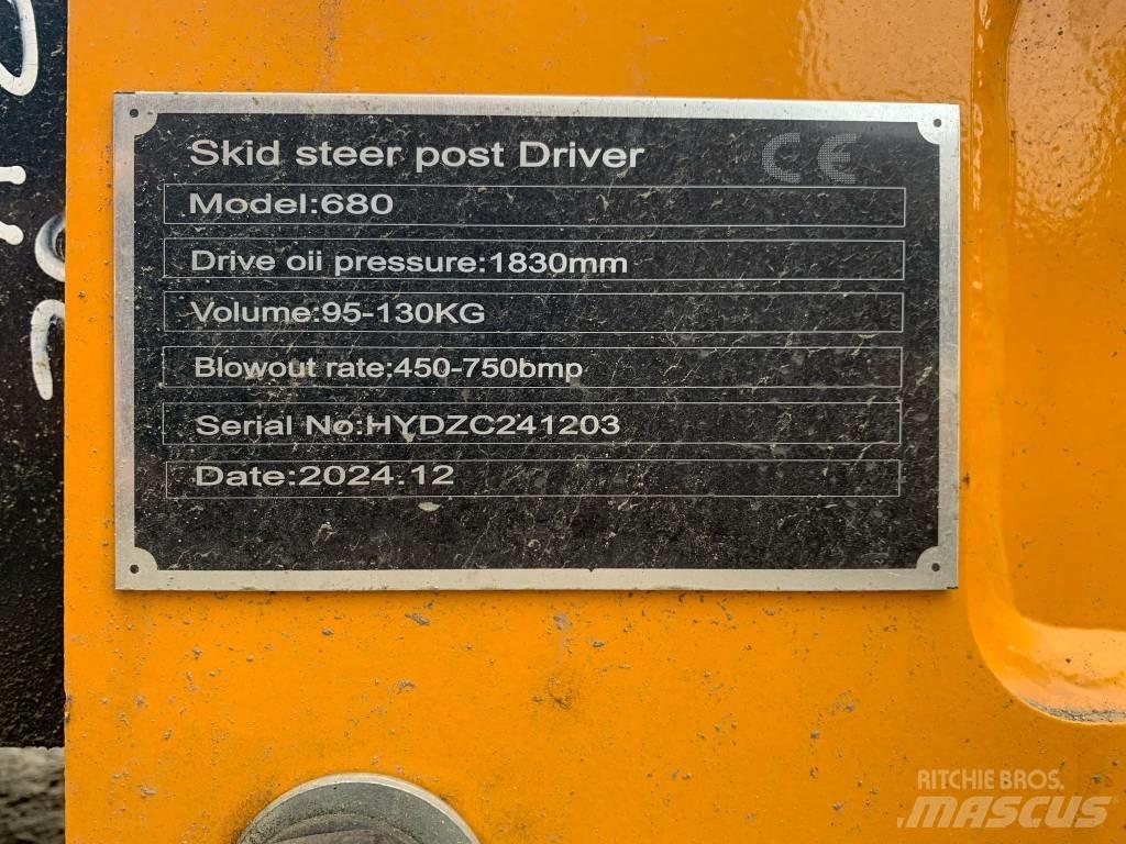  GIYI 680 Post Driver Ďalšie komponenty