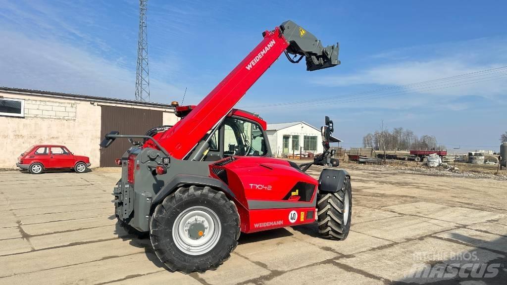 Weidemann T 7042 Teleskopické nakladače pre poľnohospodárstvo