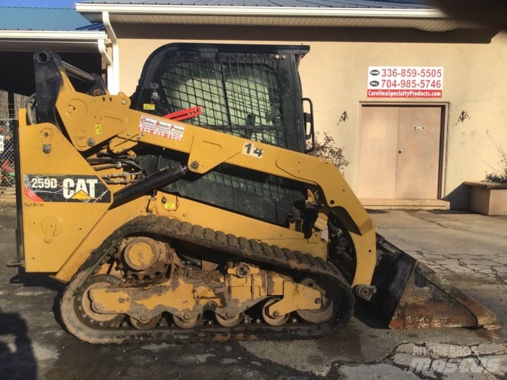 CAT 259D Šmykom riadené nakladače