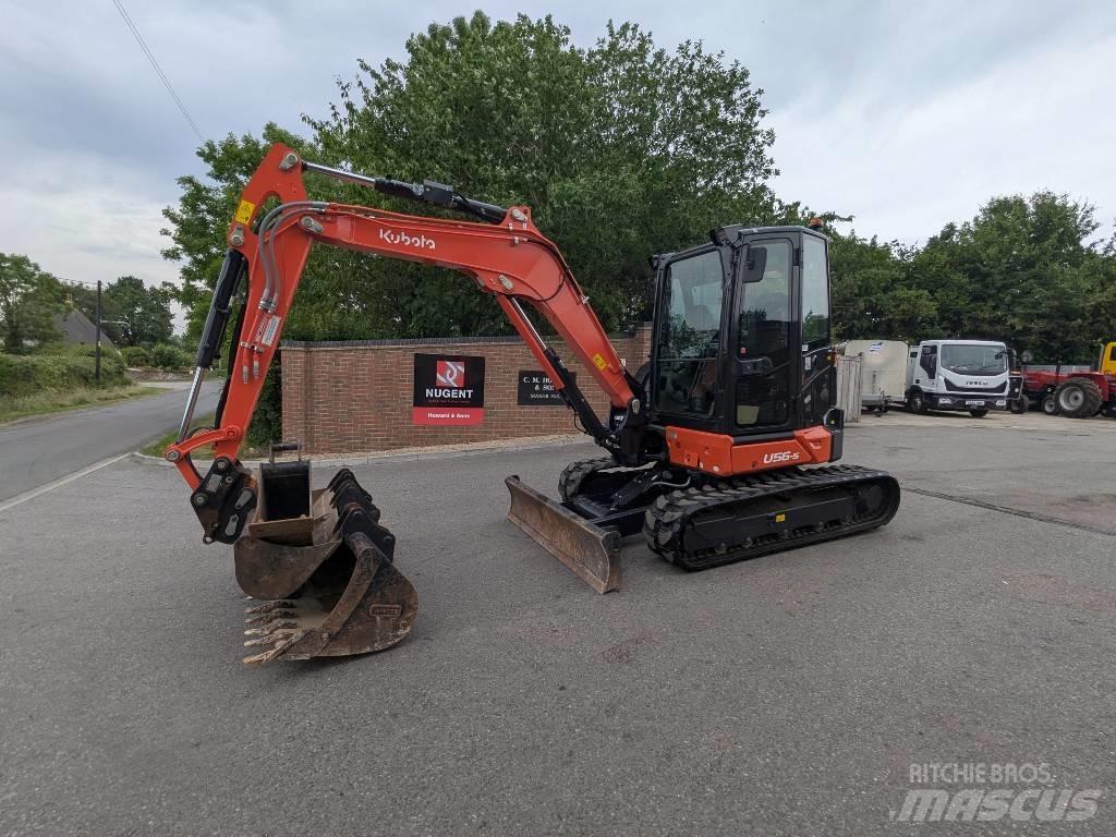 Kubota U 56-5 Mini rýpadlá < 7t