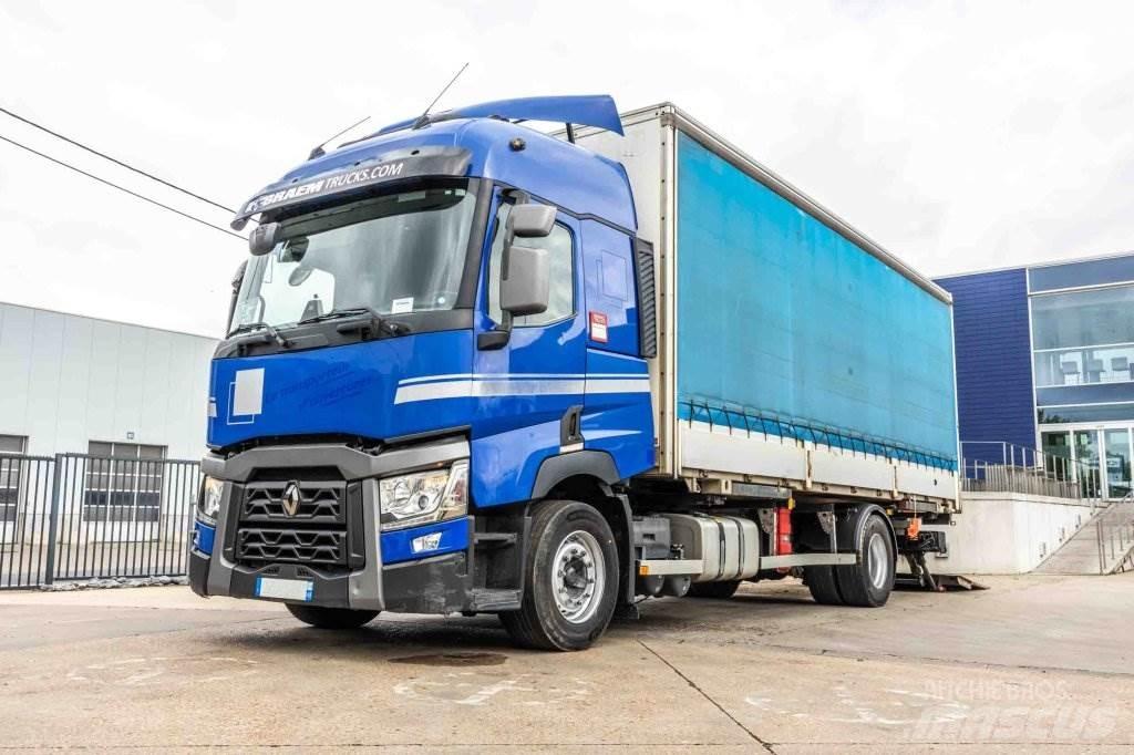 Renault T460+E6 Nákladné vozidlá s bočnou zhrnovacou plachtou