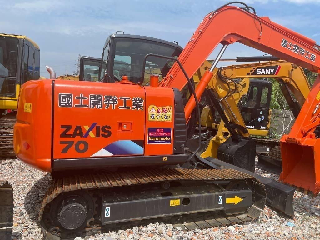 Hitachi ZX 70 Pásové rýpadlá