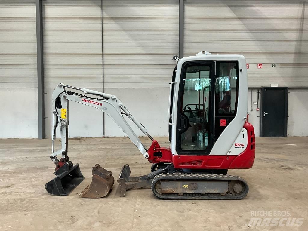 Takeuchi TB 216 Mini rýpadlá < 7t