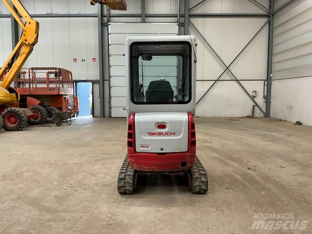 Takeuchi TB 216 Mini rýpadlá < 7t
