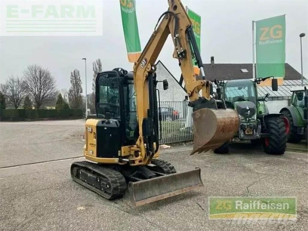 CAT 303 minibagger Kolesové rýpadlá