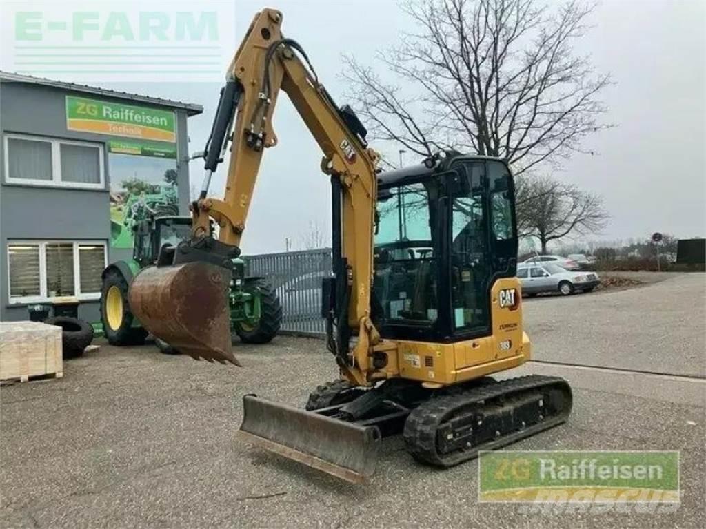 CAT 303 minibagger Kolesové rýpadlá