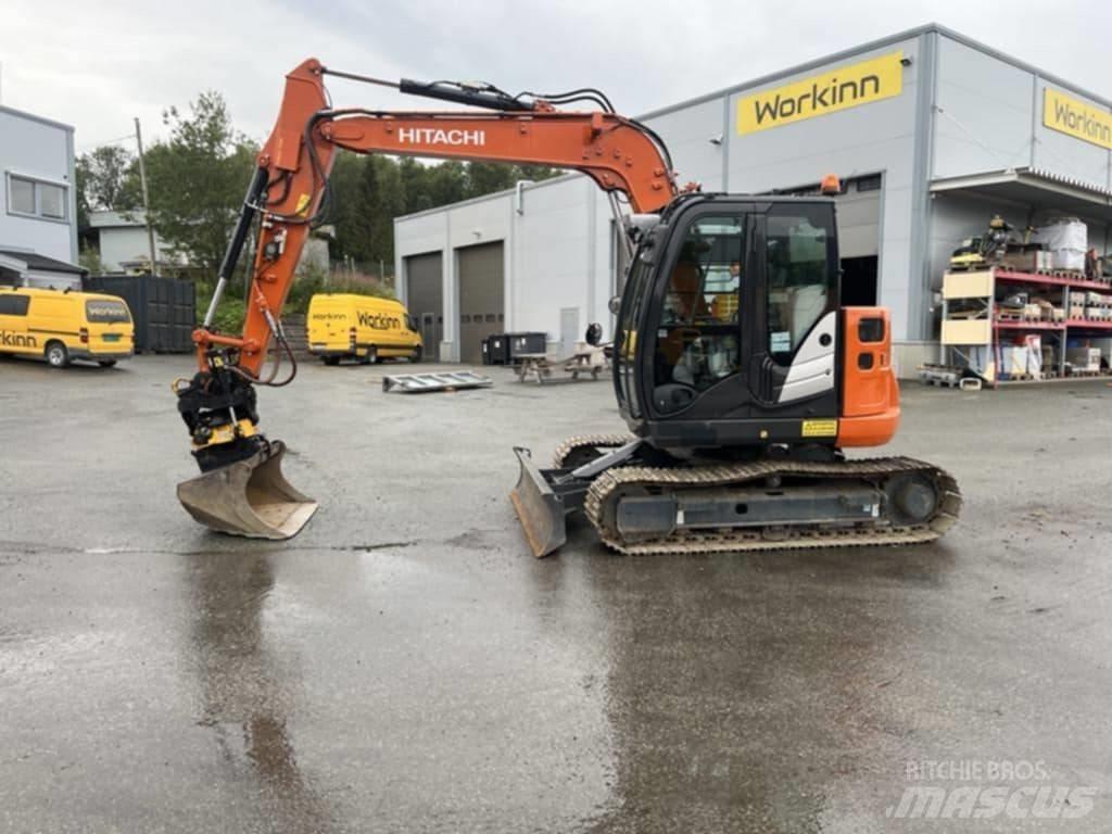 Hitachi ZX 85 US-6 Midi rýpadlá 7 t - 12 t