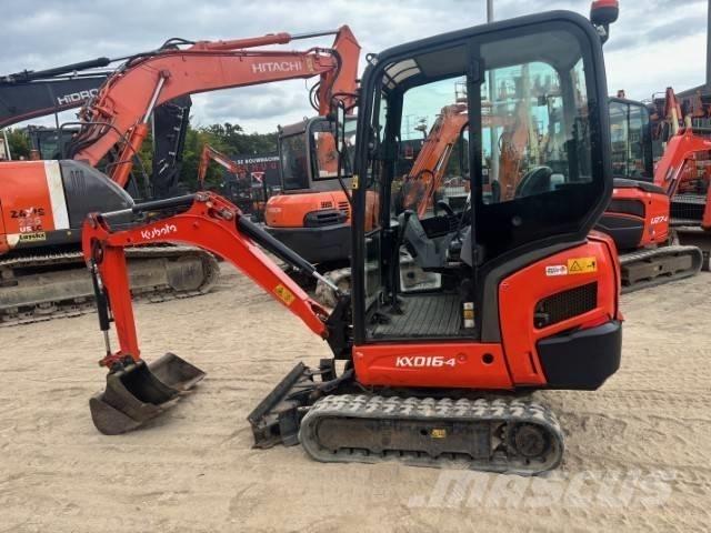 Kubota KX 016-4 Mini rýpadlá < 7t