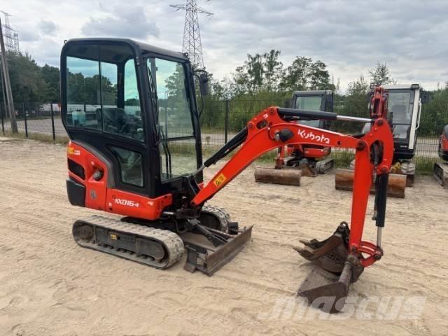 Kubota KX 016-4 Mini rýpadlá < 7t