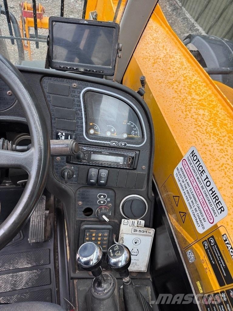 JCB 531-70 Turbo Teleskopické manipulátory