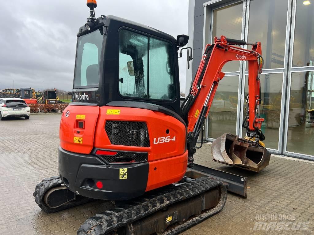 Kubota U 36-4 Mini rýpadlá < 7t