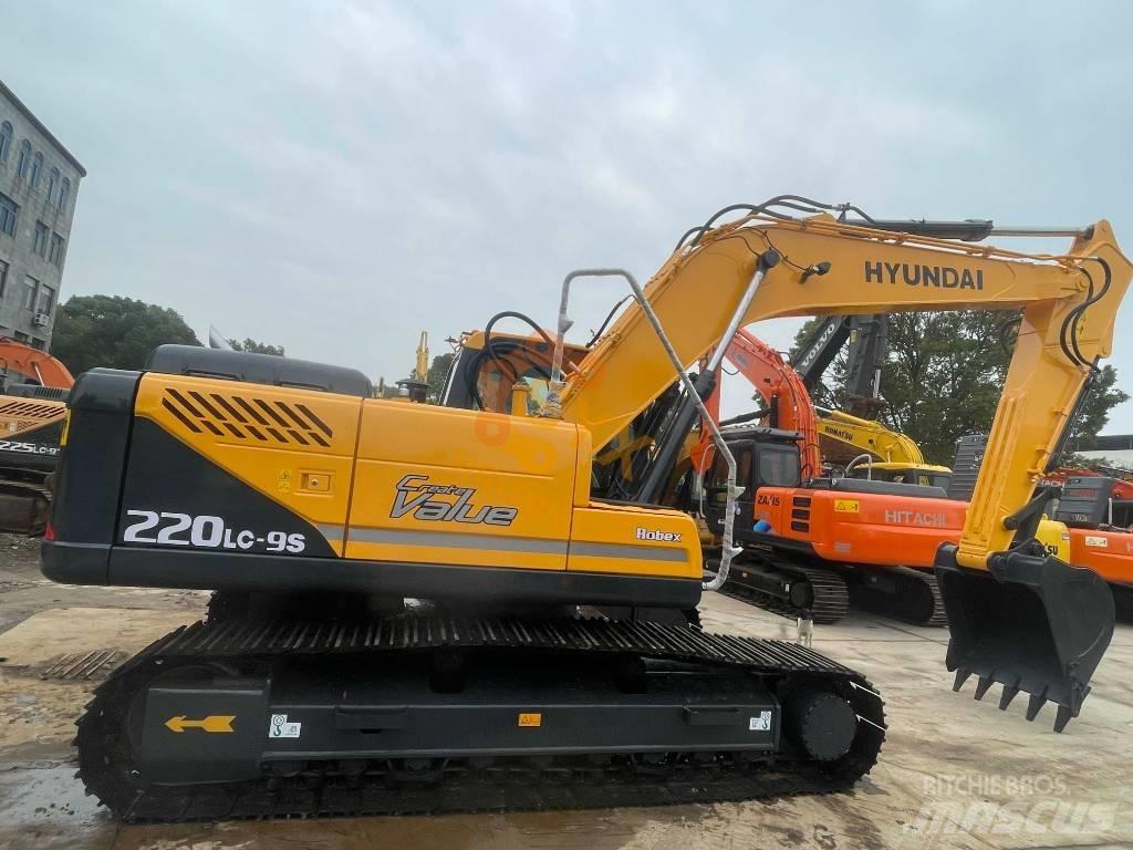 Hyundai Robex 225 Pásové rýpadlá