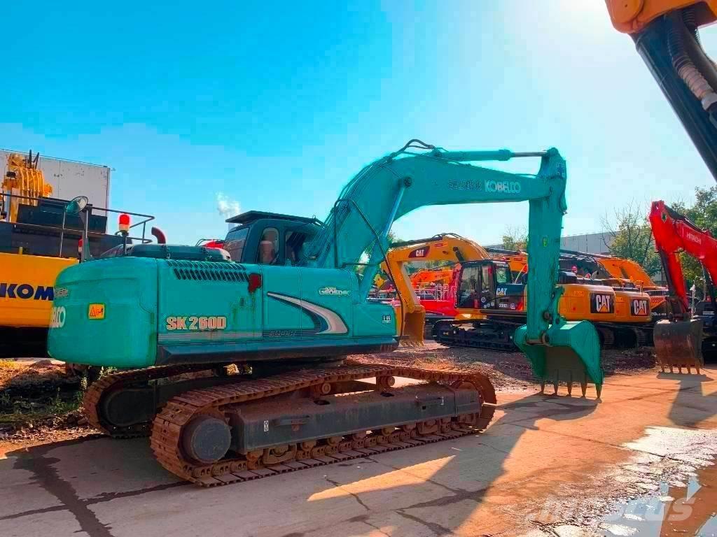 Kobelco SK 260D Pásové rýpadlá