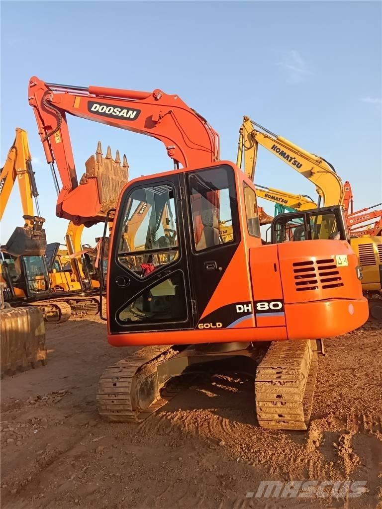 Doosan DH 80 G Midi rýpadlá 7 t - 12 t