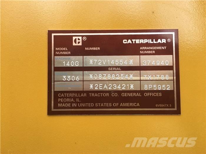 CAT 140 G Grejdery