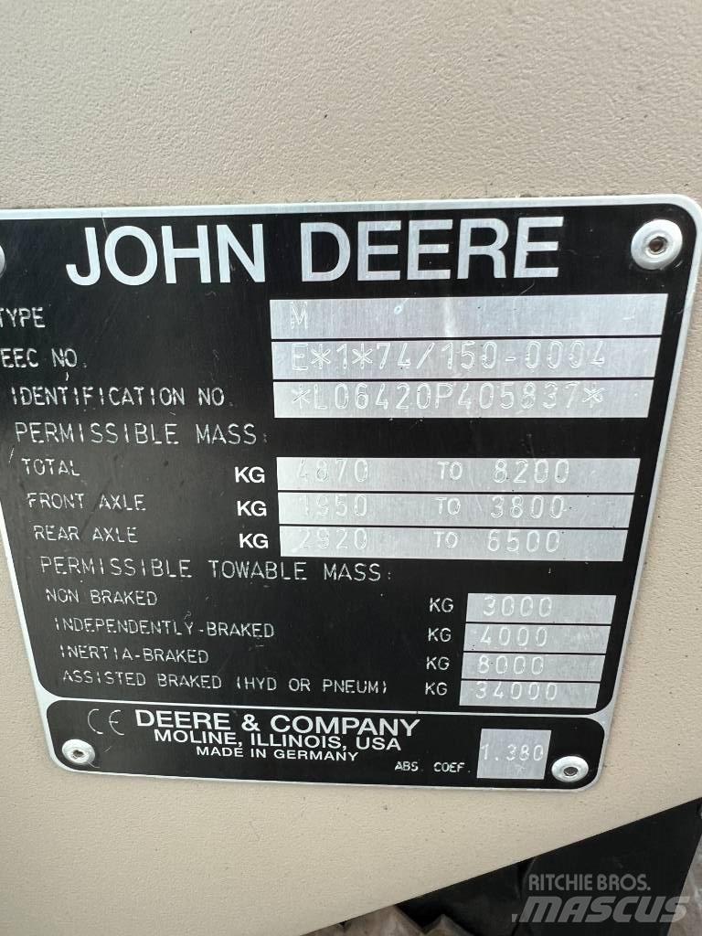 John Deere 6420 S Traktory