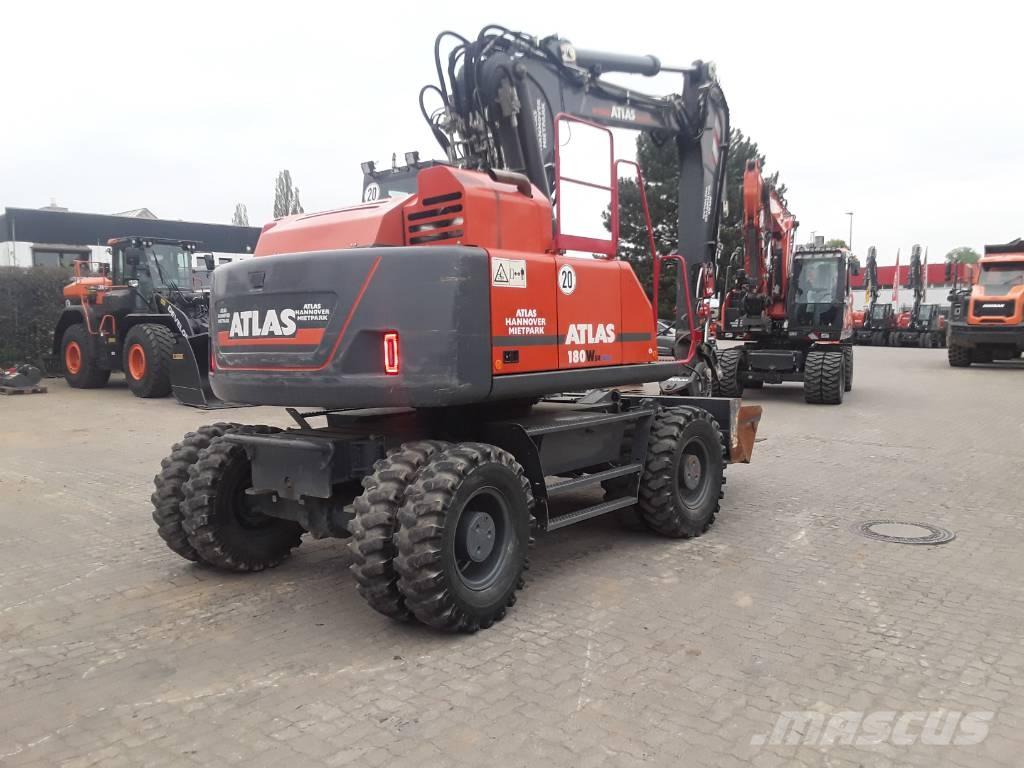 Atlas 180WSR Kolesové rýpadlá