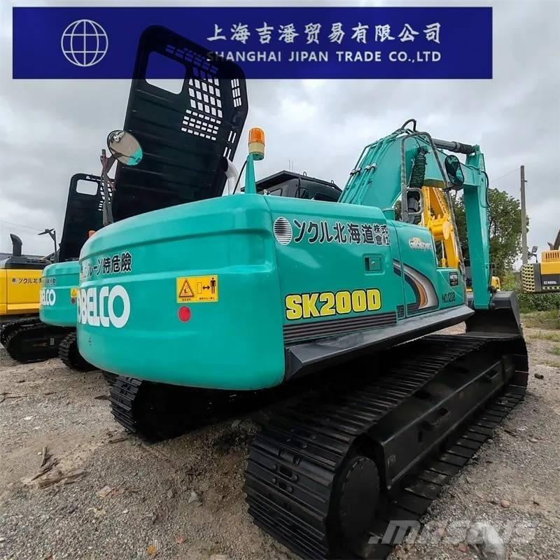 Kobelco SK 200 Pásové rýpadlá