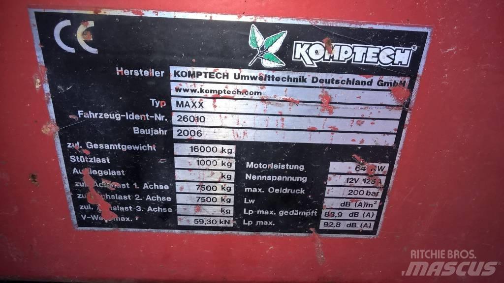 Komptech Maxx Mobilné triediče