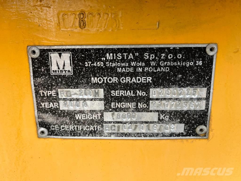  Mista RD200H Grejdery