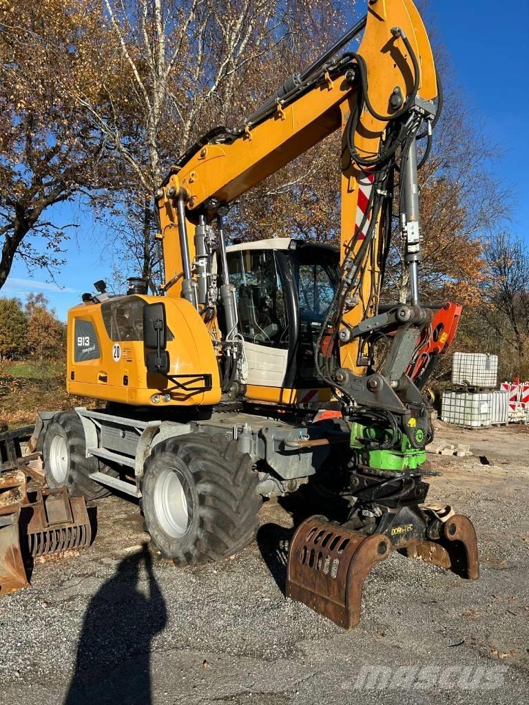 Liebherr 913 compact Kolesové rýpadlá