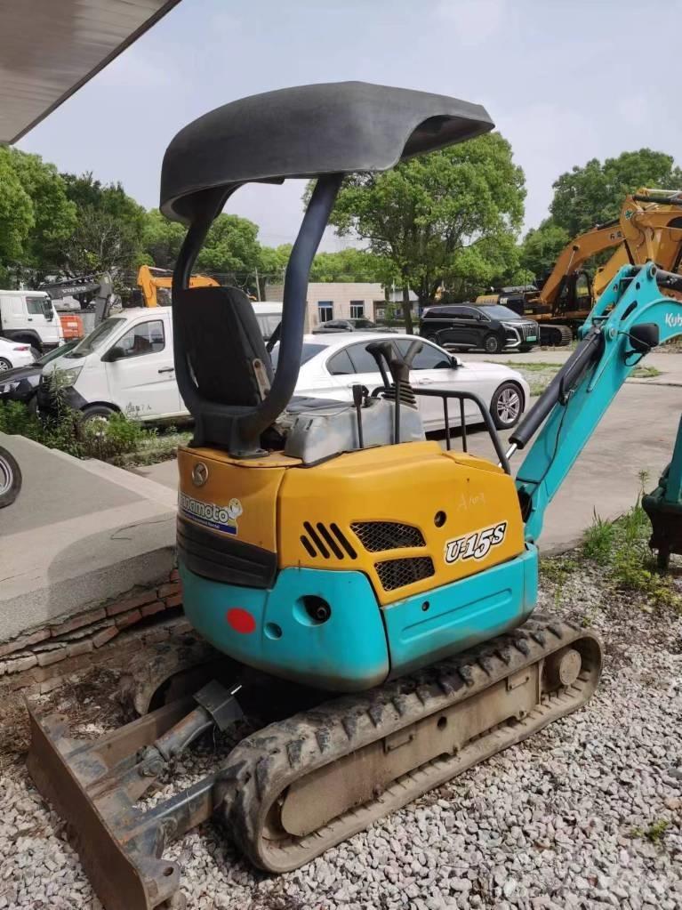 Kubota U 15 Mini rýpadlá < 7t