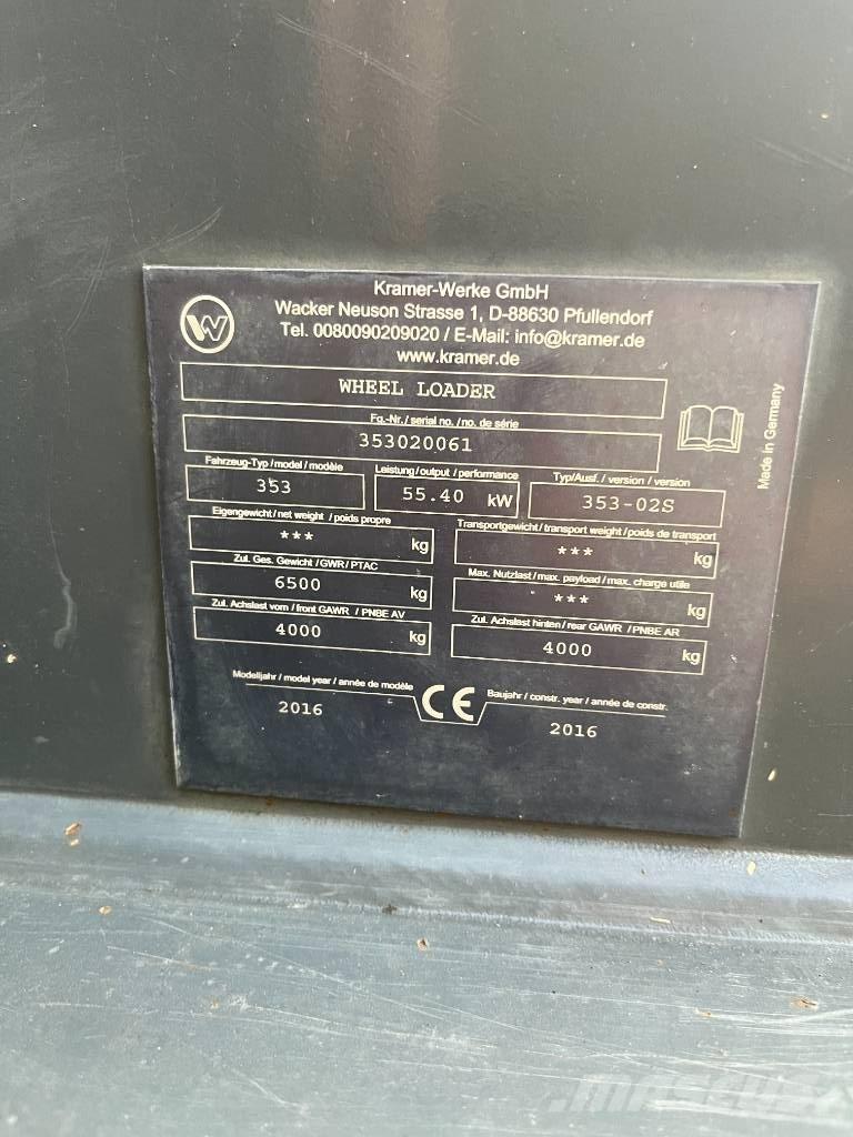 Kramer 5095 Kolesové nakladače