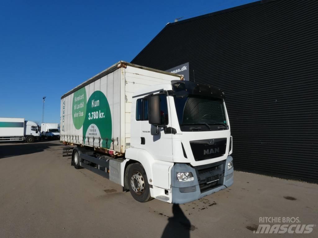 MAN TGS 18.320 Nákladné vozidlá s bočnou zhrnovacou plachtou