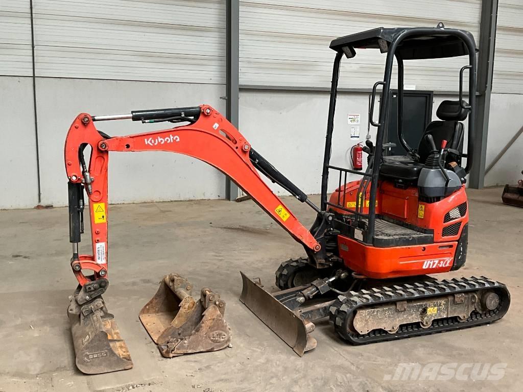 Kubota U 17-3 A Mini rýpadlá < 7t