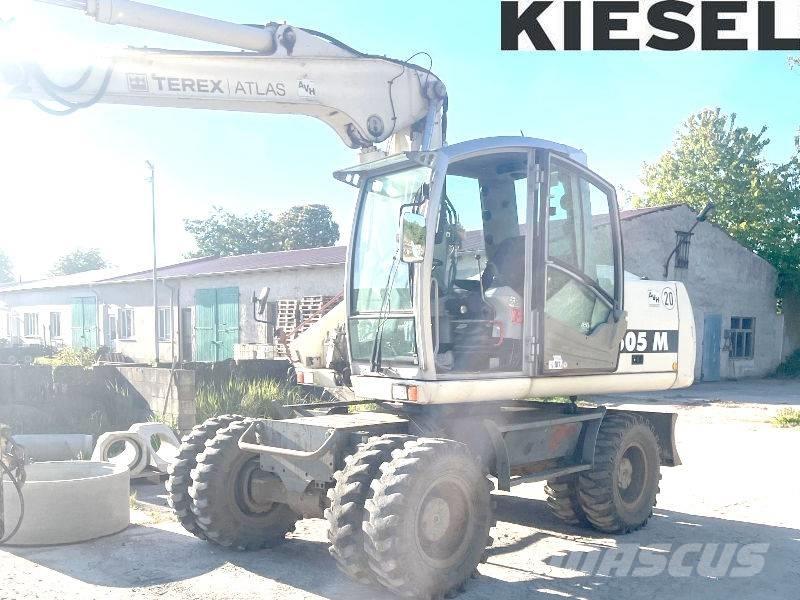 Atlas 1505 Kolesové rýpadlá
