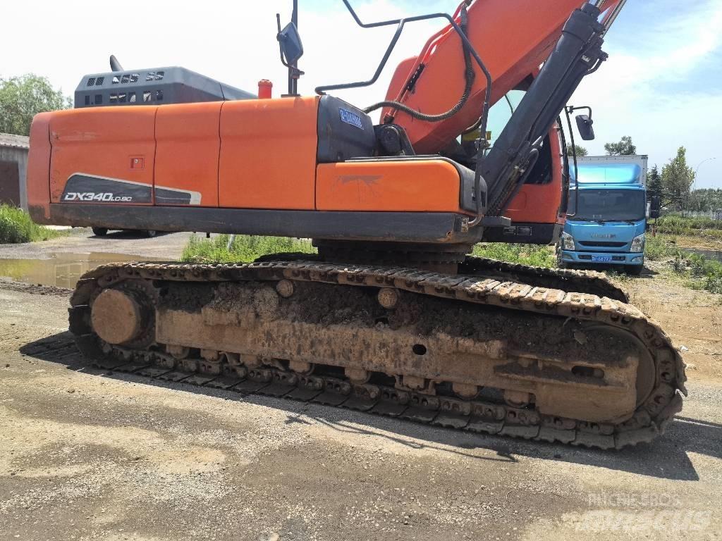 Doosan dx340lc-9c Pásové rýpadlá