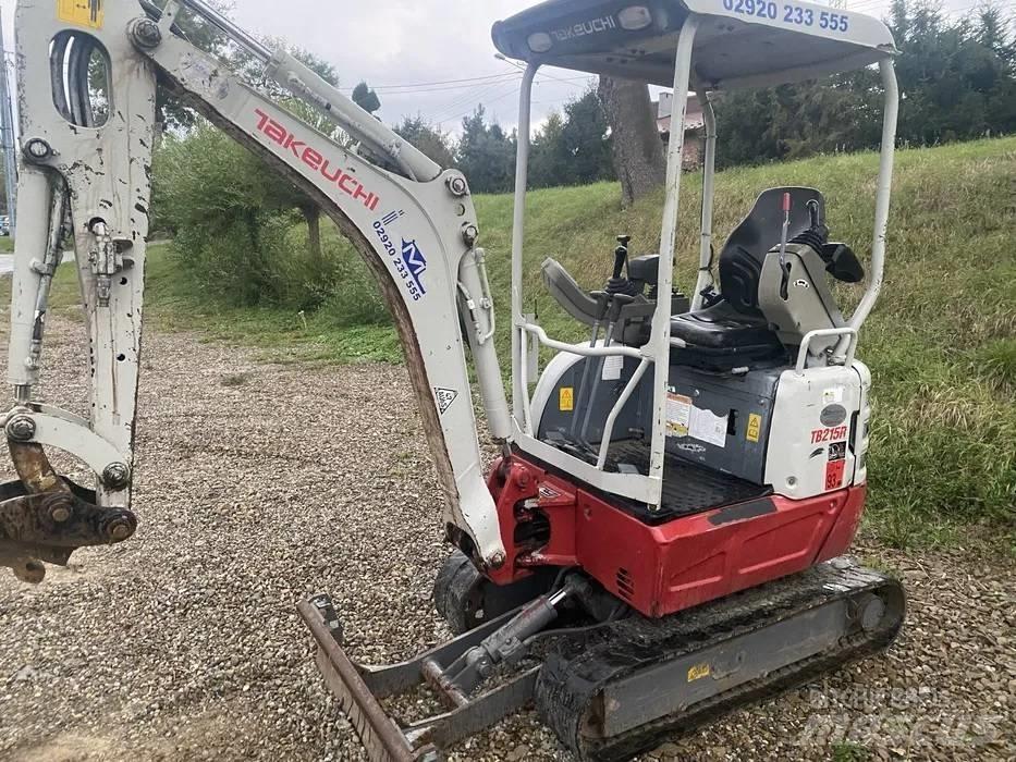 Takeuchi TB 215 R Mini rýpadlá < 7t