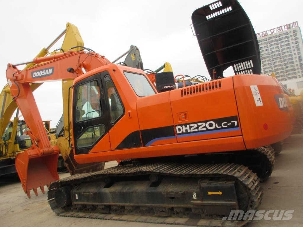 Doosan DH 220 LC-7 Pásové rýpadlá