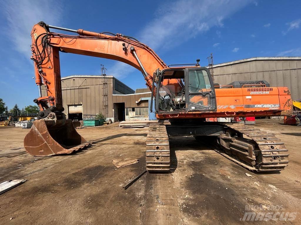Doosan DX 480 LC Pásové rýpadlá