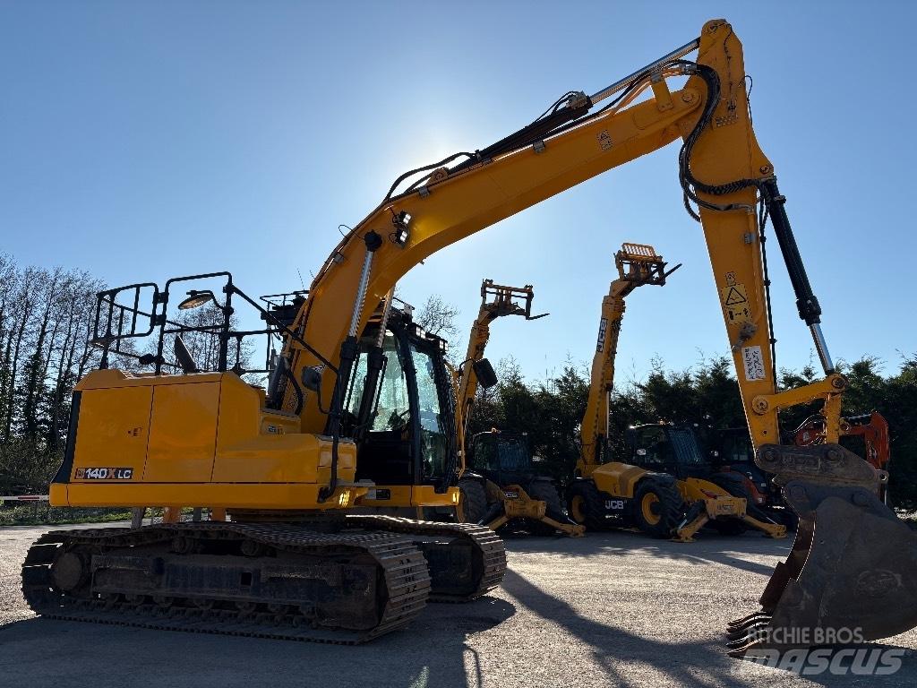 JCB 140 X Pásové rýpadlá