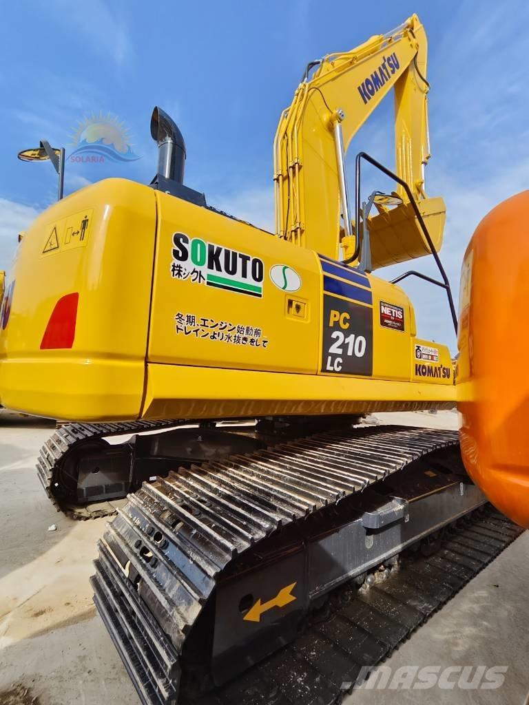 Komatsu PC 210-8 Pásové rýpadlá