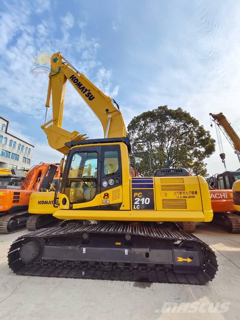 Komatsu PC 210-8 Pásové rýpadlá