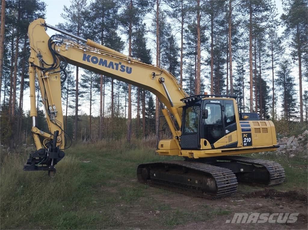 Komatsu PC 210 LC Pásové rýpadlá