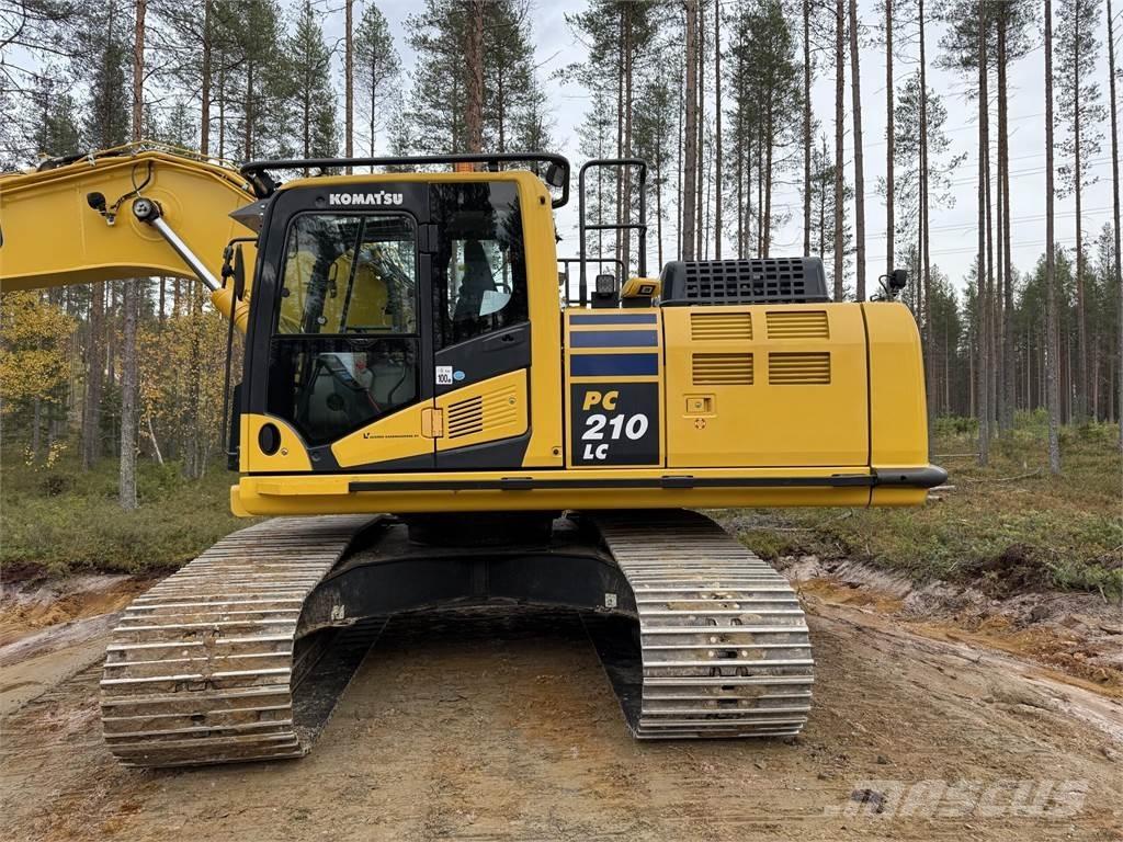 Komatsu PC 210 LC Pásové rýpadlá